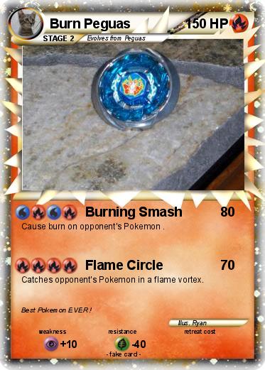 Pokemon Burn Peguas