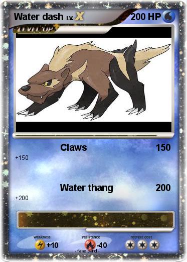 Pokemon Water dash