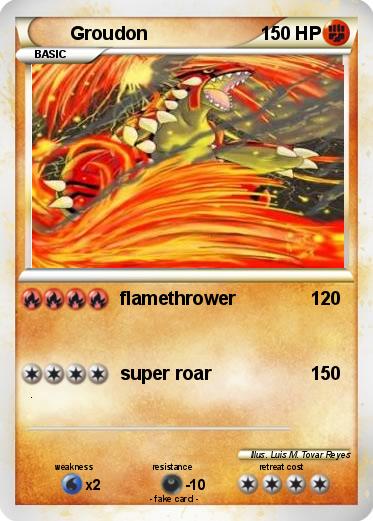 Pokemon Groudon