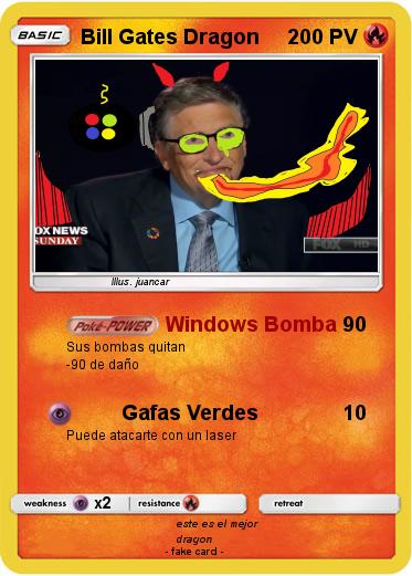 Pokemon Bill Gates Dragon