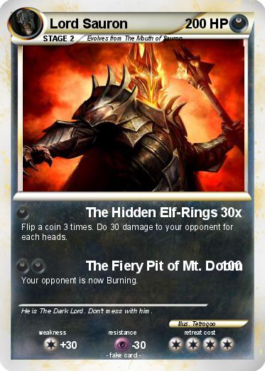 Pokemon Lord Sauron