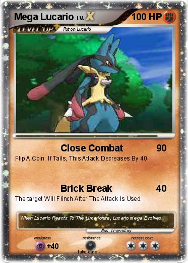 Pokemon Mega Lucario