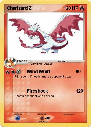 Pokemon Charizard Z