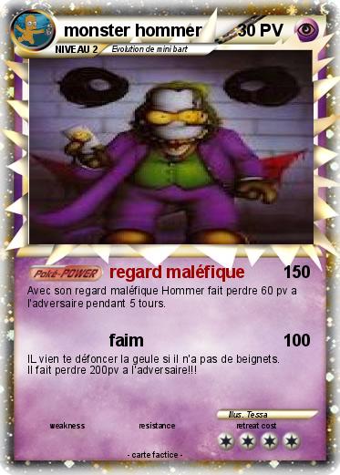 Pokemon monster hommer