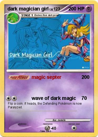Pokemon dark magician girl