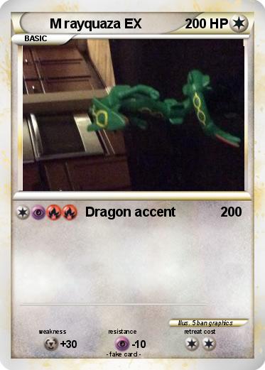Pokemon M rayquaza EX
