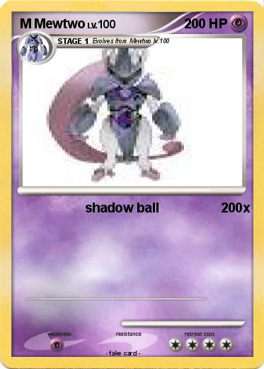 Pokemon M Mewtwo