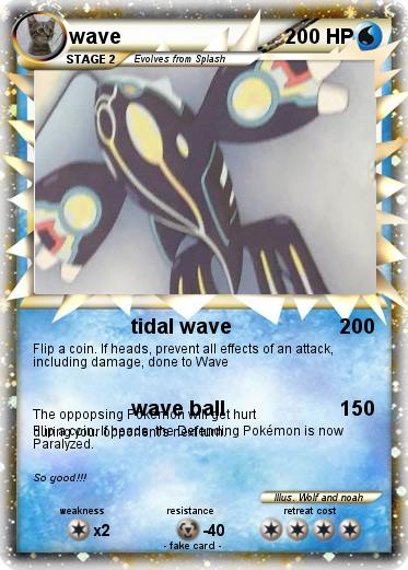 Pokemon wave