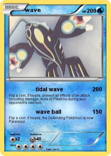 Pokemon wave