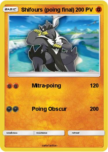 Pokemon Shifours (poing final)