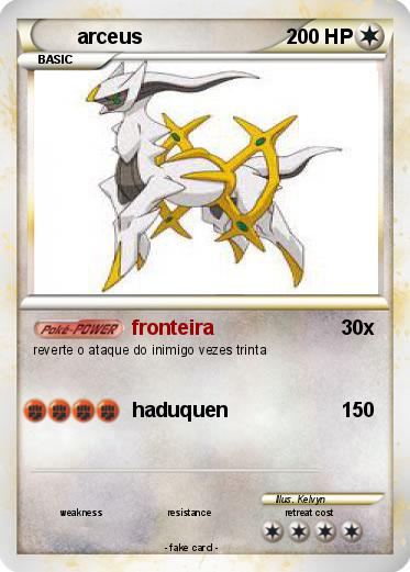 Pokemon arceus
