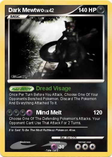 Pokemon Dark Mewtwo
