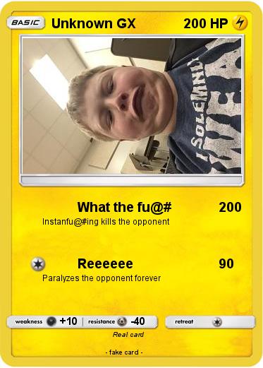Pokemon Unknown GX