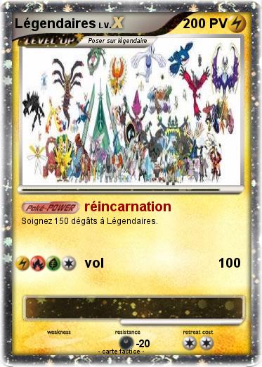 Pokemon Légendaires