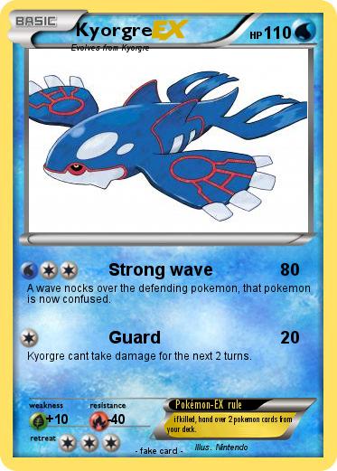 Pokemon Kyorgre