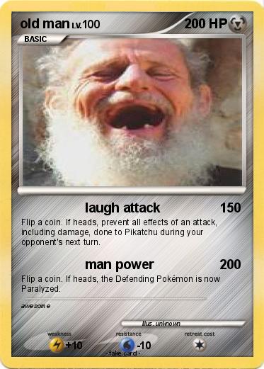 Pokemon old man