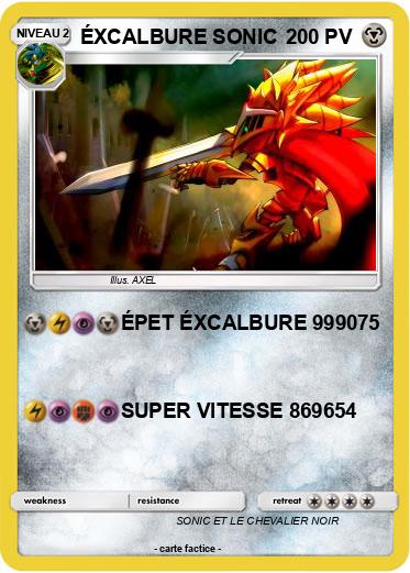 Pokemon ÉXCALBURE SONIC