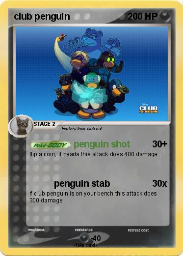 Pokemon club penguin