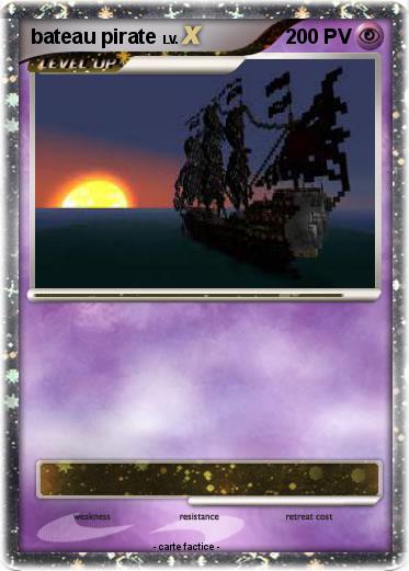 Pokemon bateau pirate
