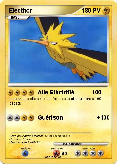 Pokemon Electhor