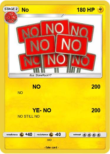 Pokemon No