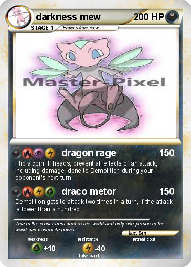 Pokemon darkness mew