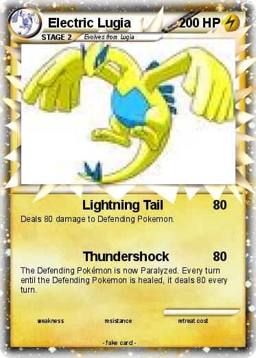 Pokemon Electric Lugia
