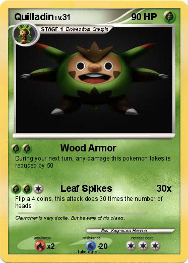 Pokemon Quilladin