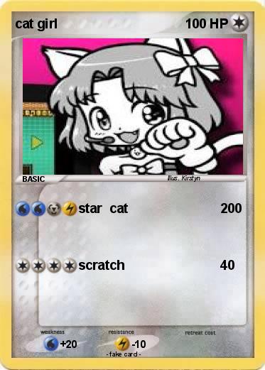 Pokemon cat girl