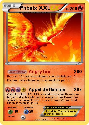 Pokemon Phénix XXL
