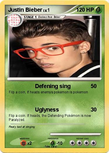 Pokemon Justin Bieber