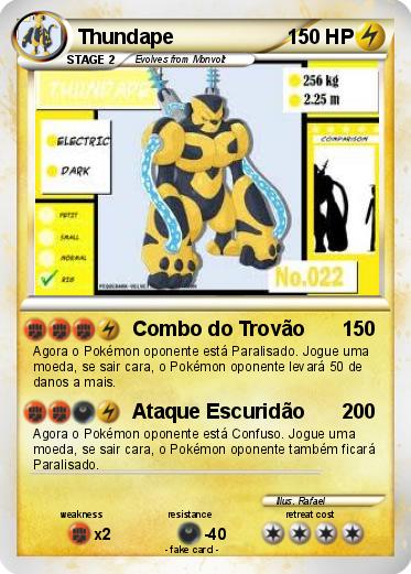 Pokemon Thundape