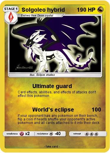 Pokemon Solgoleo hybrid