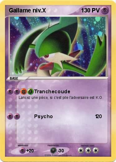 Pokemon Gallame niv.X