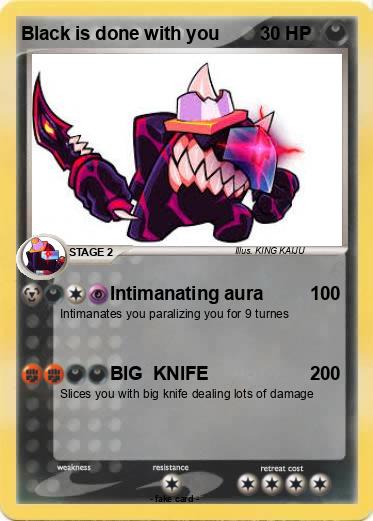 Pokemon Black is done with you