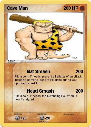 Pokemon Cave Man