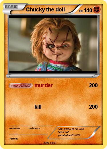 Pokemon Chucky the doll