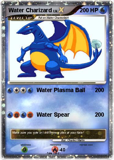 Pokemon Water Charizard