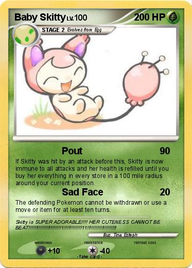 Pokemon Baby Skitty