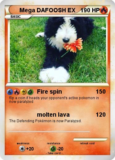 Pokemon Mega DAFOOSH EX