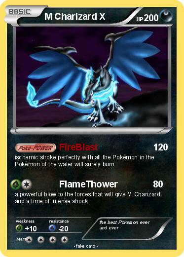 Pokemon M Charizard X