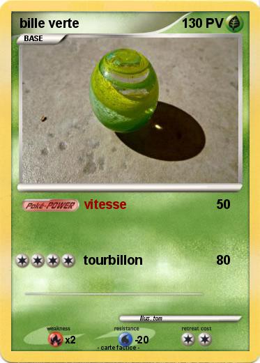 Pokemon bille verte