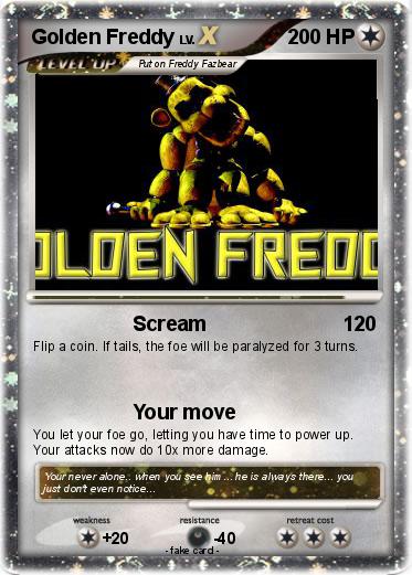 Pokemon Golden Freddy