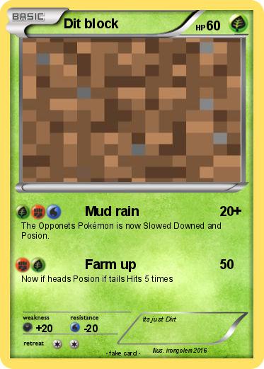 Pokemon Dit block