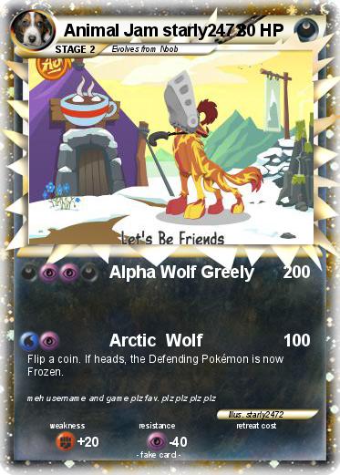 Pokemon Animal Jam starly2472