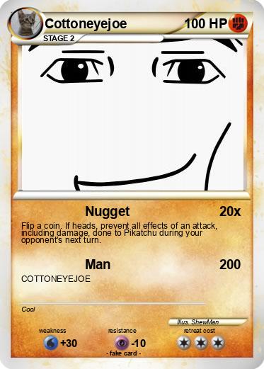 Pokemon Cottoneyejoe