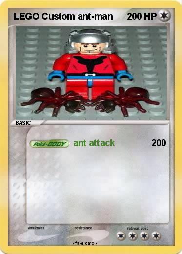 Pokemon LEGO Custom ant-man