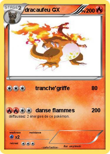 Pokemon dracaufeu GX