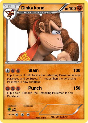 Pokemon Dinky kong