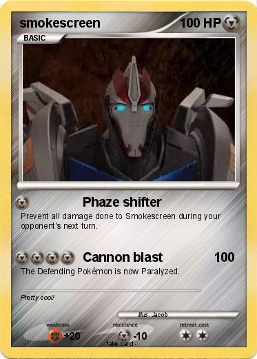 Pokemon smokescreen